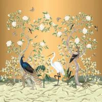 Kissenpanel Velours "Life Is Golden" Samt Deluxe 45cm x 45xm Kissenpanel Velours "Life Is Golden" Samt Deluxe 45cm x 45xm