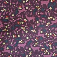 Stoff Baumwolle "Glögg" bordeauxrot Ornamente Hirsche Zweige Weihnachten 0,5 Weihnachtsstoff Stoff Baumwolle "Glögg" bordeauxrot Ornamente Hirsche Zweige Weihnachten 0,5 Weihnachtsstoff