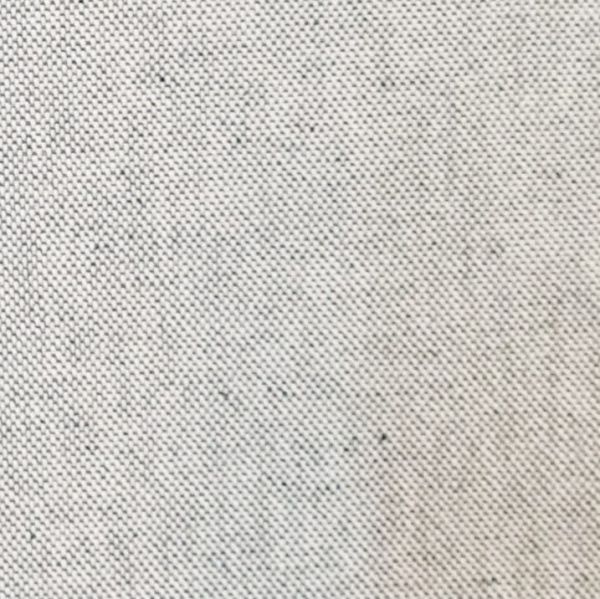 Stoff Meterware Baumwolle pflegeleicht "Plain" soft grey natur grau meliert 0,5