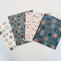 Stoffpaket "Copper" nachhaltige Geschenkverpackung Quilten Patchwork 50cm x 70cm Stoffpaket "Copper" nachhaltige Geschenkverpackung Quilten Patchwork 50cm x 70cm