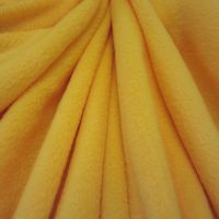 Stoff Meterware Polar Fleece gelb maisgelb weich warm kuschelig antipilling Stoff Meterware Polar Fleece gelb maisgelb weich warm kuschelig antipilling