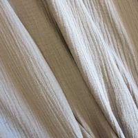 Stoff Baumwolle Musselin Mulltuch beige sand uni 0,5 Stoff Baumwolle Musselin Mulltuch beige sand uni 0,5
