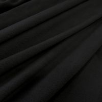 Stoff Meterware Polar Fleece schwarz weich warm kuschelig antipilling Stoff Meterware Polar Fleece schwarz weich warm kuschelig antipilling