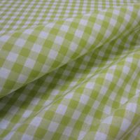 Stoff Baumwolle Bauernkaro hellgrün weiß kariert Karo Meterware 0,5 Stoff Baumwolle Bauernkaro hellgrün weiß kariert Karo Meterware 0,5