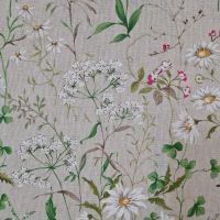 Stoff Baumwollstoff "Meadow Flowers" natur Wiesenblumen 0,5 Stoff Baumwollstoff "Meadow Flowers" natur Wiesenblumen 0,5