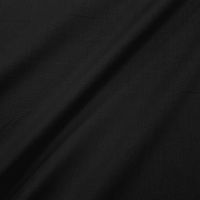 Stoff Baumwolle Fahnentuch schwarz uni 0,5 Stoff Baumwolle Fahnentuch schwarz uni 0,5