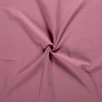 Stoff Meterware Baumwolle Waffelpikée Waffelpiqué beidseitig altpink beere 0,5 Stoff Meterware Baumwolle Waffelpikée Waffelpiqué beidseitig altpink beere 0,5