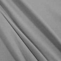 Stoff Baumwolle Fahnentuch grau uni 0,5 Stoff Baumwolle Fahnentuch grau uni 0,5
