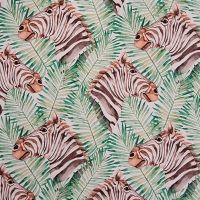 Stoff pflegeleicht "Zebra" Aquarell Zebra Blätter 0,5 Stoff pflegeleicht "Zebra" Aquarell Zebra Blätter 0,5